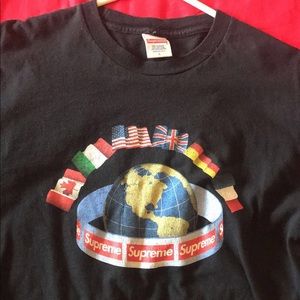 Supreme worldwide Long sleeve t shirt